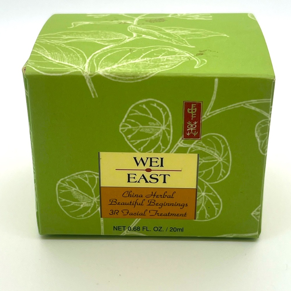WEI EAST China Herbal Beautiful Beginnings 3R Facial Treatment Net 20 mL New NIB